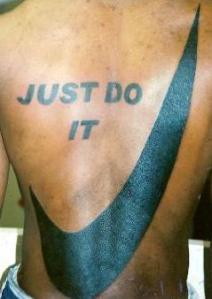 just do it nike tattoo lovemarks