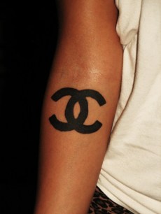 Chanel Tattoo Lovemarks